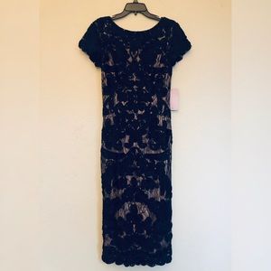 NWT BHLDN JS Collections Black soutache dress 6